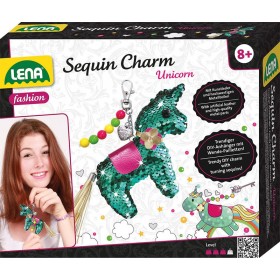 Kit DIY Porte Clé Licorne à Paillettes à assembler - LENA