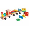 Train en bois trieur de formes