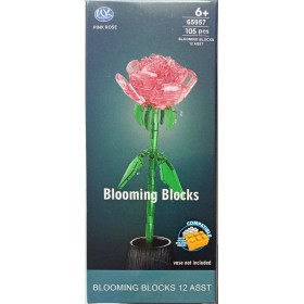 Blooming Bloks Pink Rose 105 pièces - Whitehouse Leisure