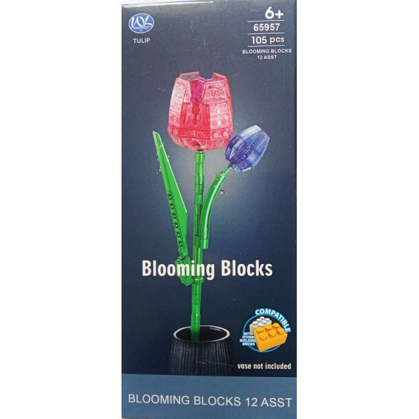 Blooming Bloks Tulipe 105 pièces - Whitehouse Leisure