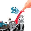 Figurines Minions Gru et son Vélo Lance Roquette - Imaginext