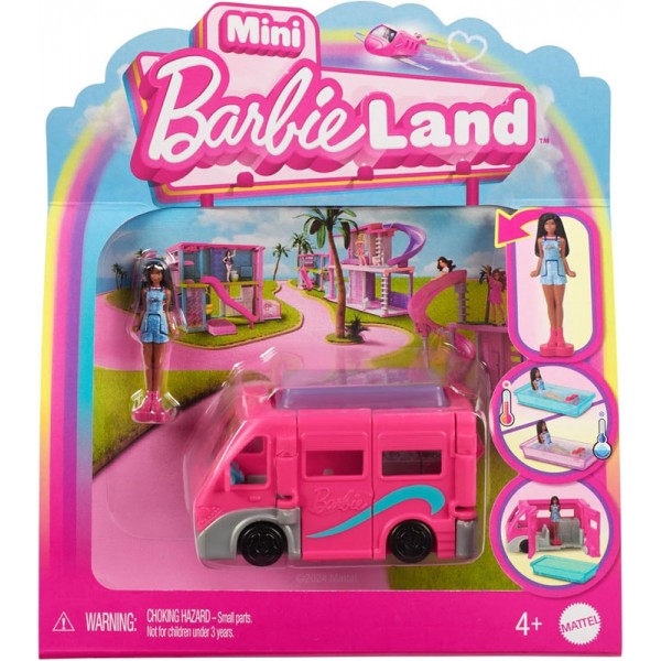 Barbie Mini BarbieLand Coffret Camping Car