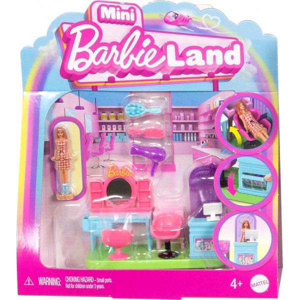 Barbie Mini BarbieLand Salon de Coiffure