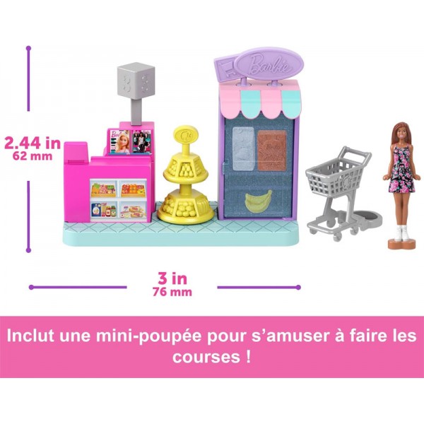 Barbie Mini BarbieLand Supermarché
