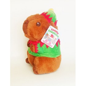 Peluche Capybara Tenue Noel 25cm - Whitehouse Leisure