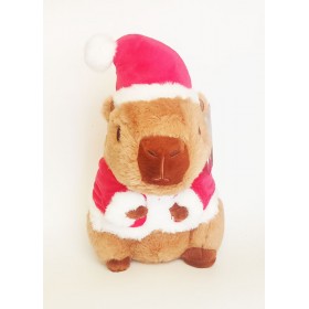 Peluche Capybara Tenue Noel 25cm - Whitehouse Leisure