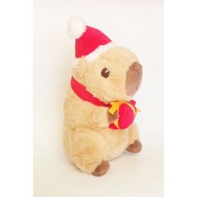 Peluche Capybara Tenue Noel 25cm - Whitehouse Leisure