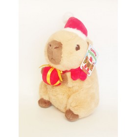 Peluche Capybara Tenue Noel 25cm - Whitehouse Leisure