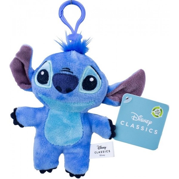 Peluche Disney Stitch 14 cm - Bagclip