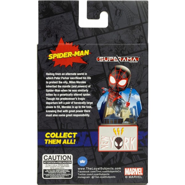 Figurine Marvel Superama Spider-Man 10cm - The Loyal Subjects