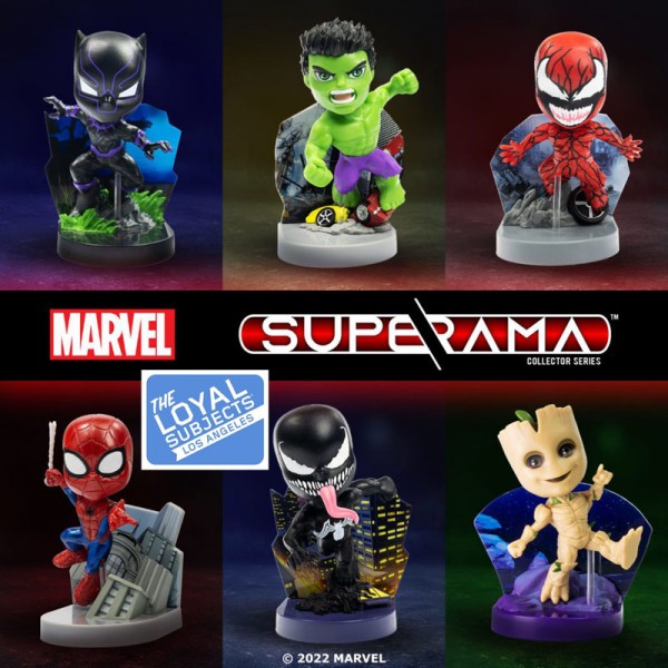 Figurine Marvel Superama Spider-Man 10cm - The Loyal Subjects