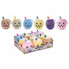 Peluche Bubble Tea Bagclip 10cm 6 couleurs