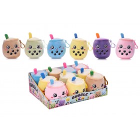 Peluche Bubble Tea Bagclip 10cm 6 couleurs