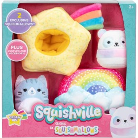 Peluches Squishville Mini Squishmallows - Pack Accessoires Dream Big