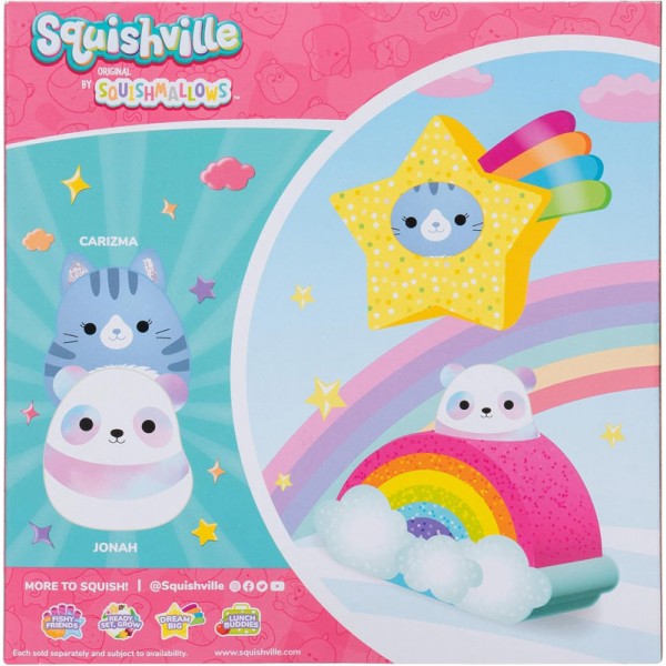 Peluches Squishville Mini Squishmallows - Pack Accessoires Dream Big