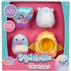 Peluches Squishville Mini Squishmallows - Pack Accessoires Fishy Friends