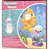 Peluches Squishville Mini Squishmallows - Pack Accessoires Fishy Friends