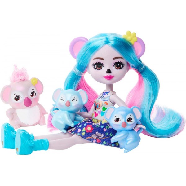 Poupée et Figurrines Enchantimals - Coffret Famille de Karalee Koala