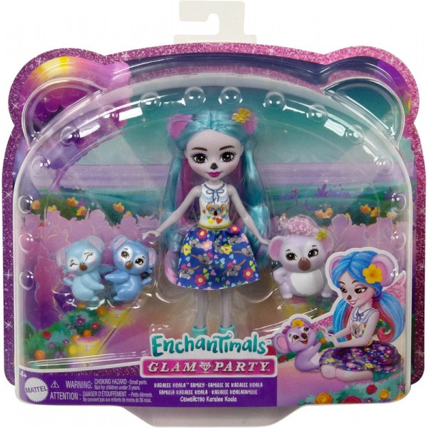 Poupée et Figurrines Enchantimals - Coffret Famille de Karalee Koala
