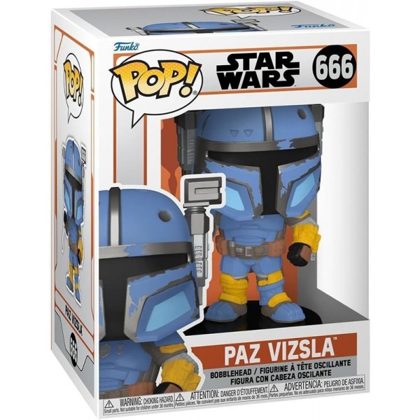 Figurine POP! Disney Star Wars The Mandalorian Pas Vizsla
