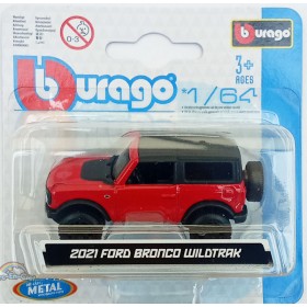 Bburago Véhicule Miniature 2021 Ford Bronco Wildtrak