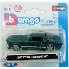 Bburago Véhicule Miniature 1967 Ford Mustang GT