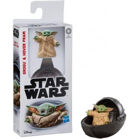 Figurine Disney Star Wars Grogu et Landeau