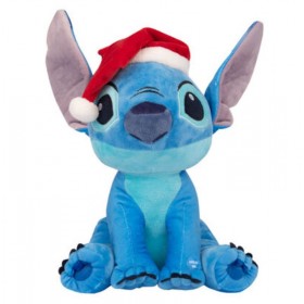 Peluche Disney Noel Stitch 28cm avec son