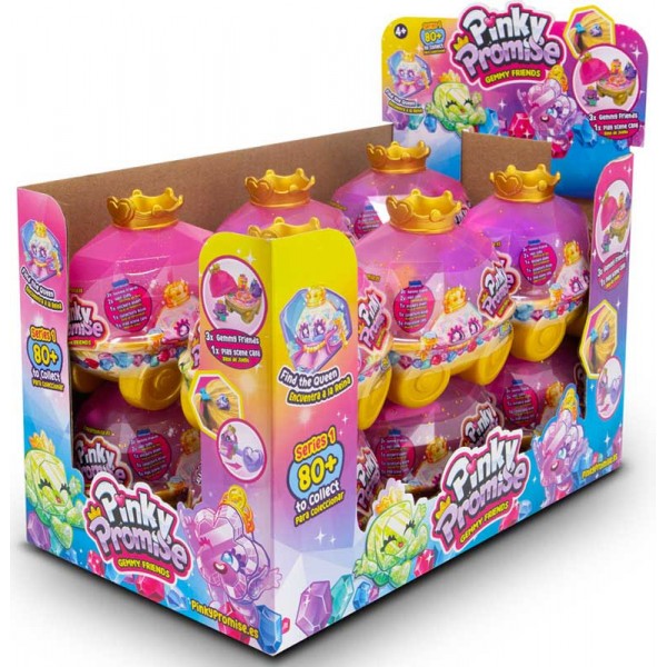 Pinky Promise - Coffret Calèche Royale S1 avec 3 Bijoux Gemmy Friends
