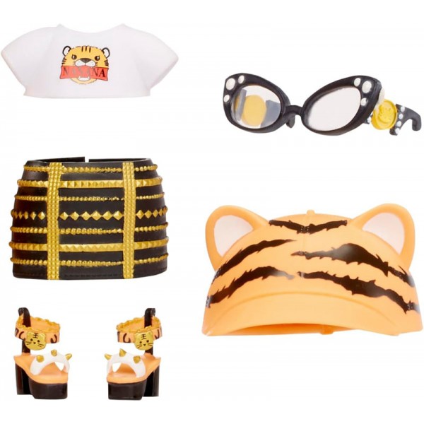 Poupée Na! Na! Na! Fuzzy Surprise - Linda Tigre