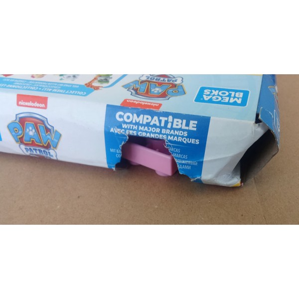 Pat patrouille Stella Mega bloks 3 pièces (Emballage carton déchiré)