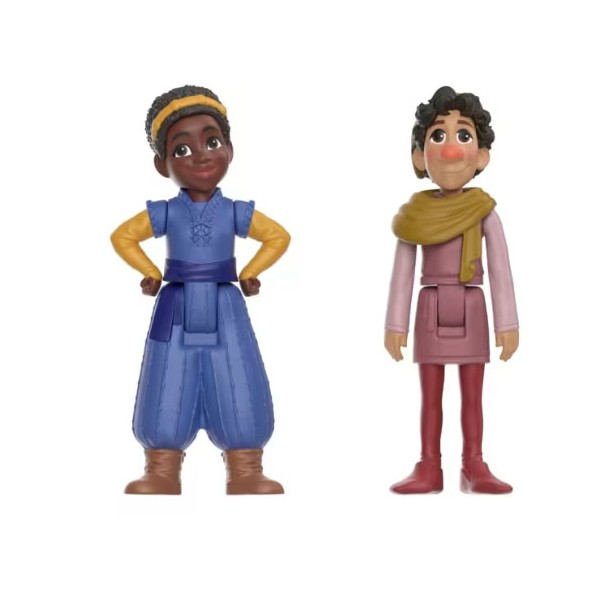 Figurines Disney Wish - Coffret Les Ados - 8 Figurines Articulées