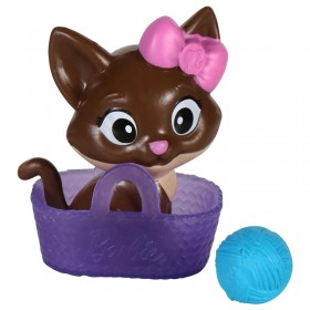 Barbie - Figurine Bébé Chat Kitten avec Accessoires
