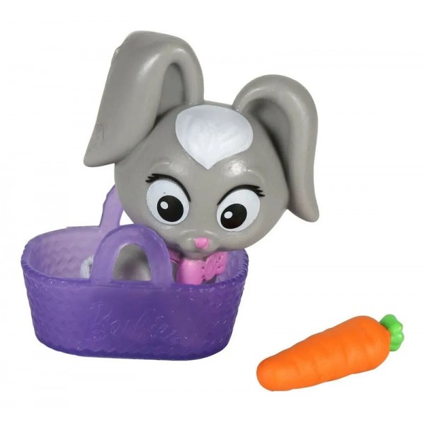 Barbie - Figurine Bébé Lapin Bunny avec Accessoires