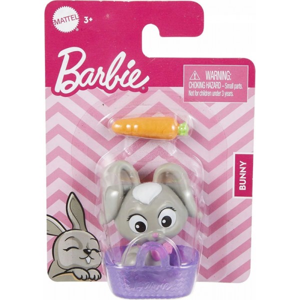 Barbie - Figurine Bébé Lapin Bunny avec Accessoires