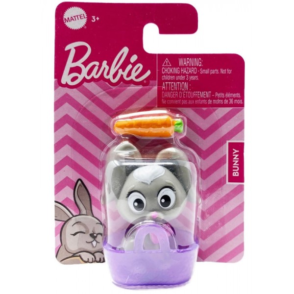 Barbie - Figurine Bébé Lapin Bunny avec Accessoires