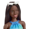 Poupée Barbie Loves the Ocean Brune en Tenue de Plage - détails lunettes