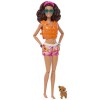 Poupée Barbie Coffret Surf avec Chiot et Accessoires