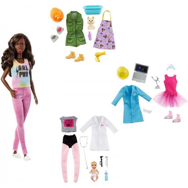 Poupée Barbie You can be anything - 8 surprises