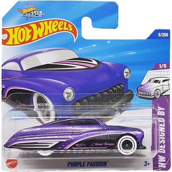 Hot Wheels Véhicule Miniature Purple Passion