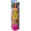 Poupée Barbie Brune Chic en Robe Papillon Jaune