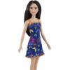 Poupée Barbie Brune Chic en Robe Papillon Bleue