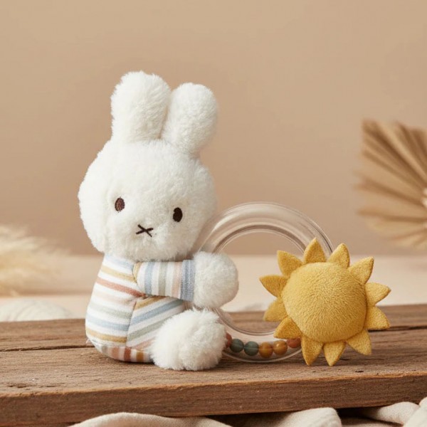 Miffy Vintage Anneau Hochet Soleil