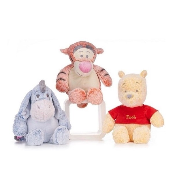 Peluche Disney Winnie L'Ourson 30cm - Winnie Tigrou Bourriquet