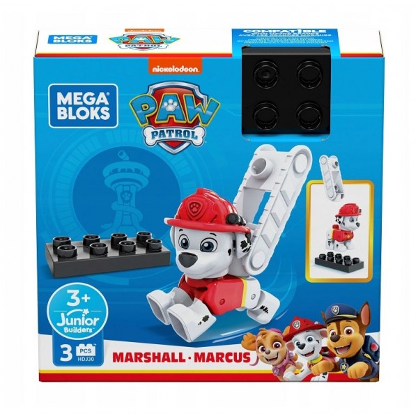 Pat Patrouille Marshall Marcus MEGA Bloks - 3 pièces