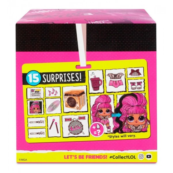 Figurine LOL Surprise Remix Hair Flip - Modèle aléatoire