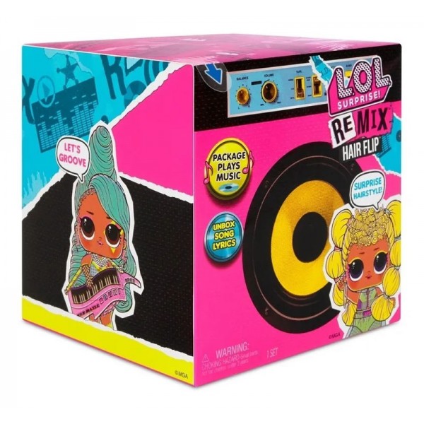 Figurine LOL Surprise Remix Hair Flip - Modèle aléatoire