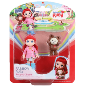 Figurine Rainbow Ruby - Ruby et Choco