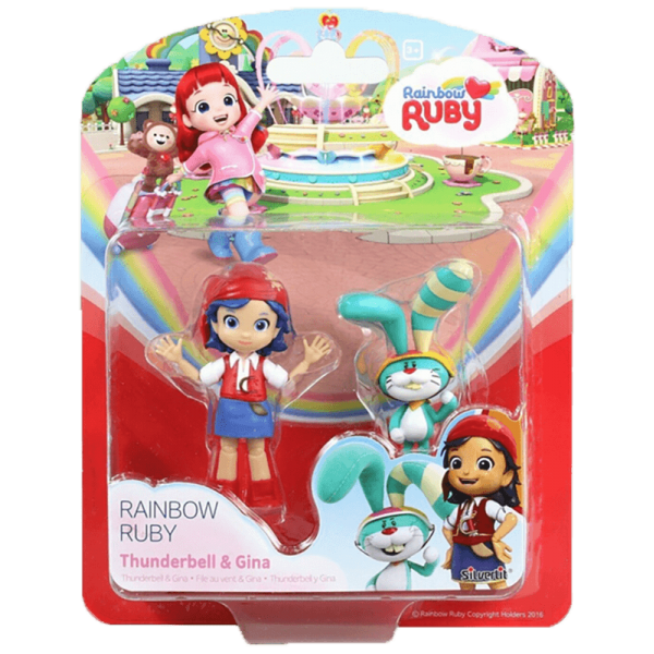 Figurine Rainbow Ruby - Thunderbell et Gina