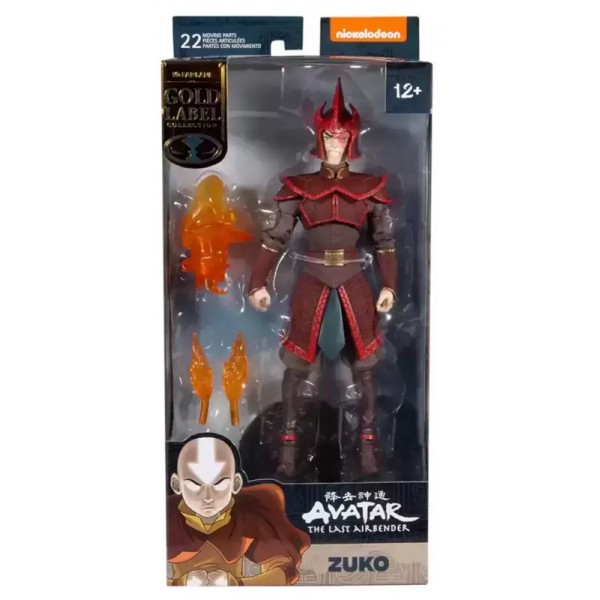 Figurine Prince Zuko avec Casque - Avatar Le Dernier Maître de l'Air